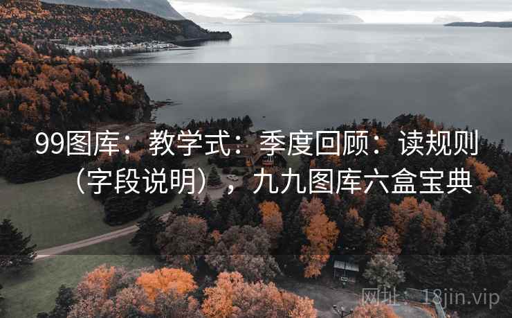 99图库：教学式：季度回顾：读规则（字段说明），九九图库六盒宝典  第2张